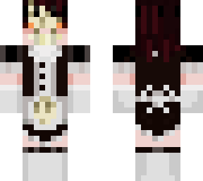maid outfit skullhead