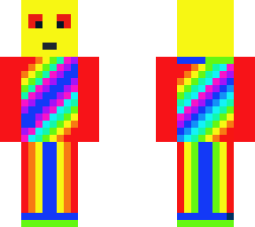 my best rainbow skin