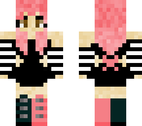 pink + black grunge