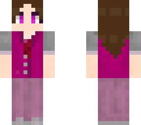 pink girl but the annoying pixel in the hair is gone