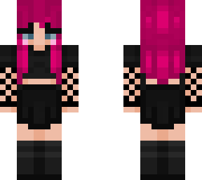 pink hair goth