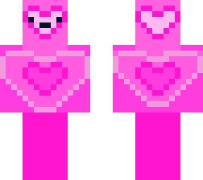 pink heart guy