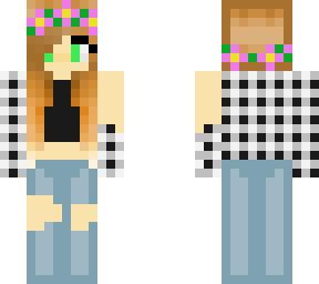 plaid girl