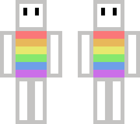 pride flag skin