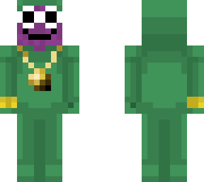 purp and green