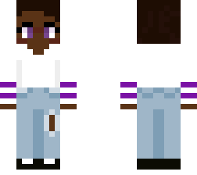 purple space buns