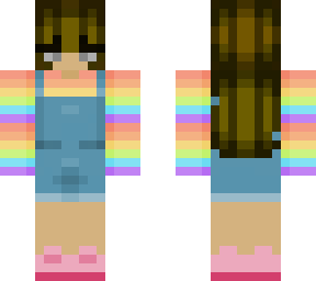 rainbow (brown hair, girl)