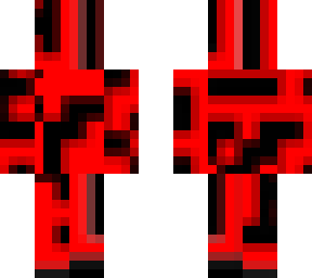 red and black