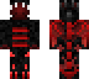 red and black dragon!