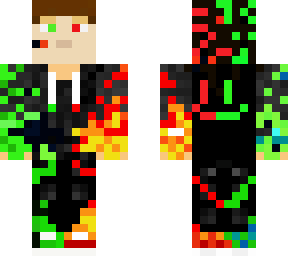 red and green warrior