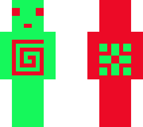 red green