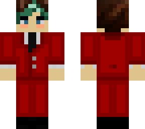 red suit