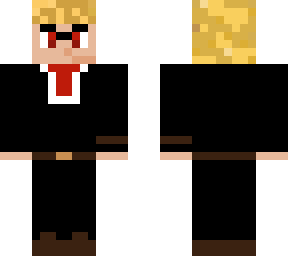 red suit man
