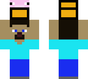 steve and the pig