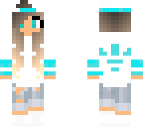 teal adidas girl