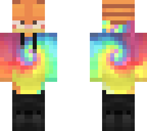 tie dye garfield