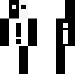 white & black