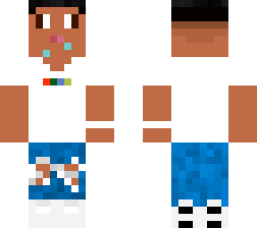 white shirt w/ custom af1's