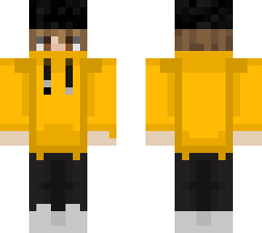 yellow hood