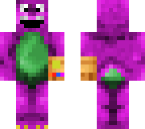 barney with gaunlet