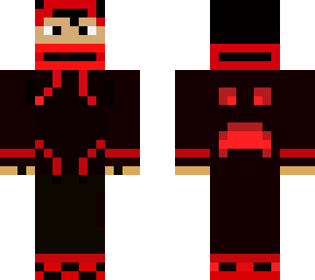 black and red assassination with back design creeper