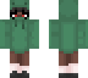black girl frog hoodie skin