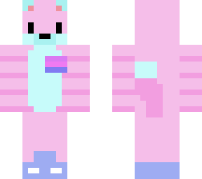 blue and pink cat bi***ual pride