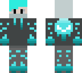blue ice gamer boy