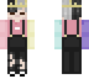 colour block skin