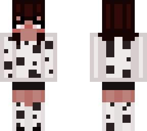 cow pattern outfit