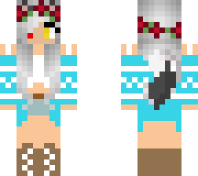 cute wolf girl (fixed)