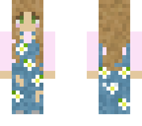 daisy printed overalls