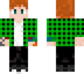 ed sheeran - green checked shirt