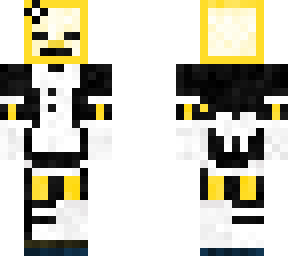 gold skeleton maid