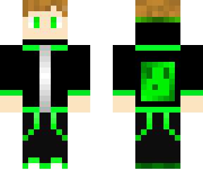 green gamer boy (long sleeve)