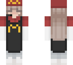 mcdonald's worker {light brown hair}