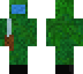 my first skin, supposed to be a soldier.
