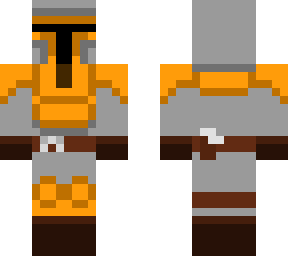 orange mandalorian