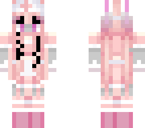pink nurse bunny