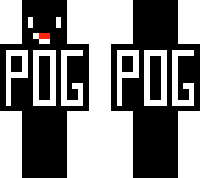 pog skin with face
