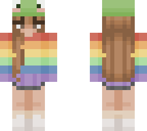 pride hoodie w/ frog hat