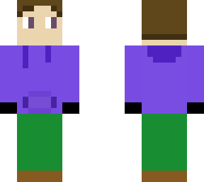 purple hoodie