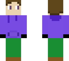 purple hoodie