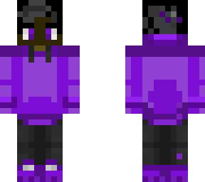 purpled but brown