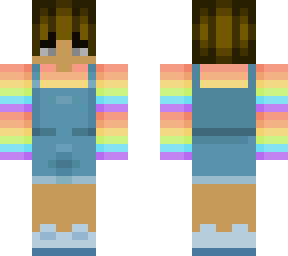 rainbow (brown hair, boy) 2