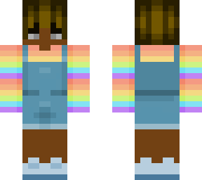 rainbow (brown hair, boy) 3