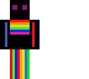 rainbow enderman