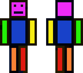 rainbow outline