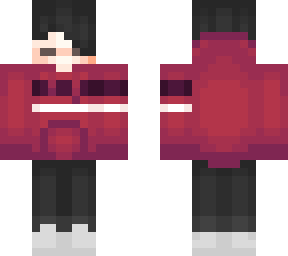 red hoodie boy