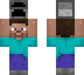 steve with a furnace